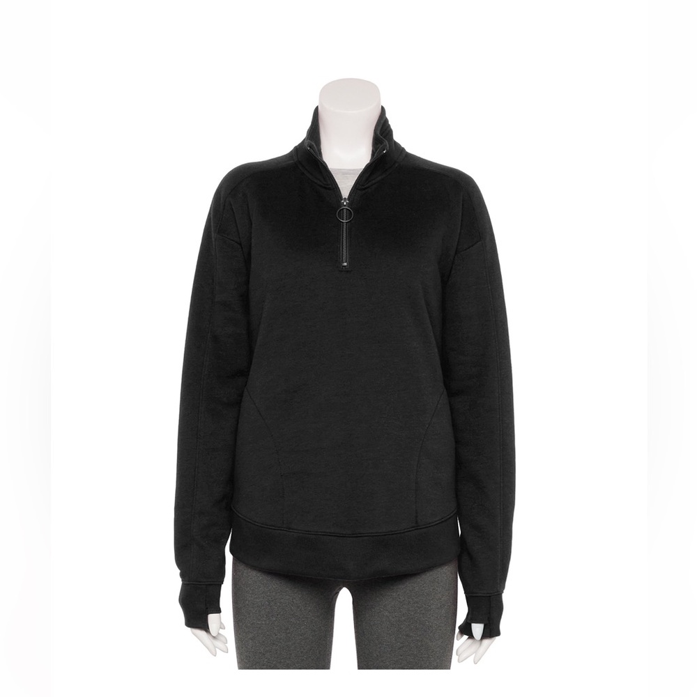 Women’s Tek Gear Black Quarter‎ Zip